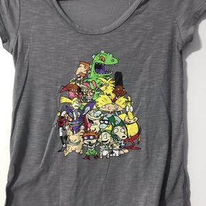 Nickelodeon 90’s Cartoons Dolman Top